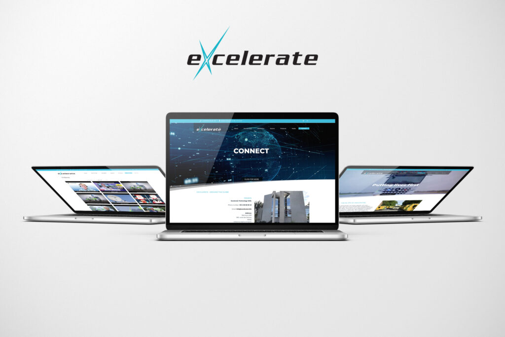 Excelerate Group website design